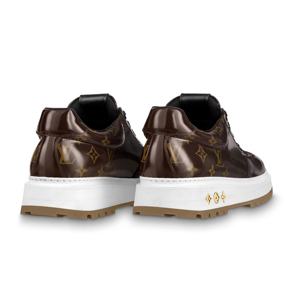 Louis Vuitton LV x NBA Abbesses Derby Ebony Brown Monogram Sneaker UK 9 US 10 11 - Picture 15 of 16